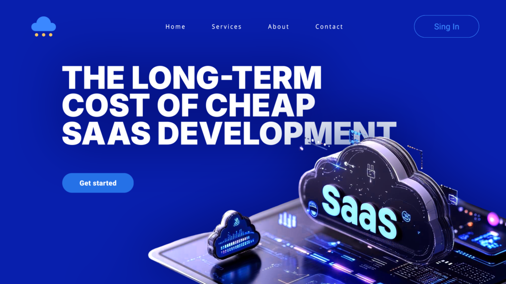 The Long-Term Cost of Cheap SaaS Development
